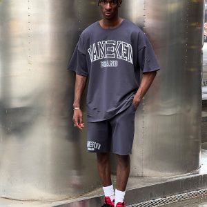 MEN’S SUMMER SET “S/A” | GRAPHITE